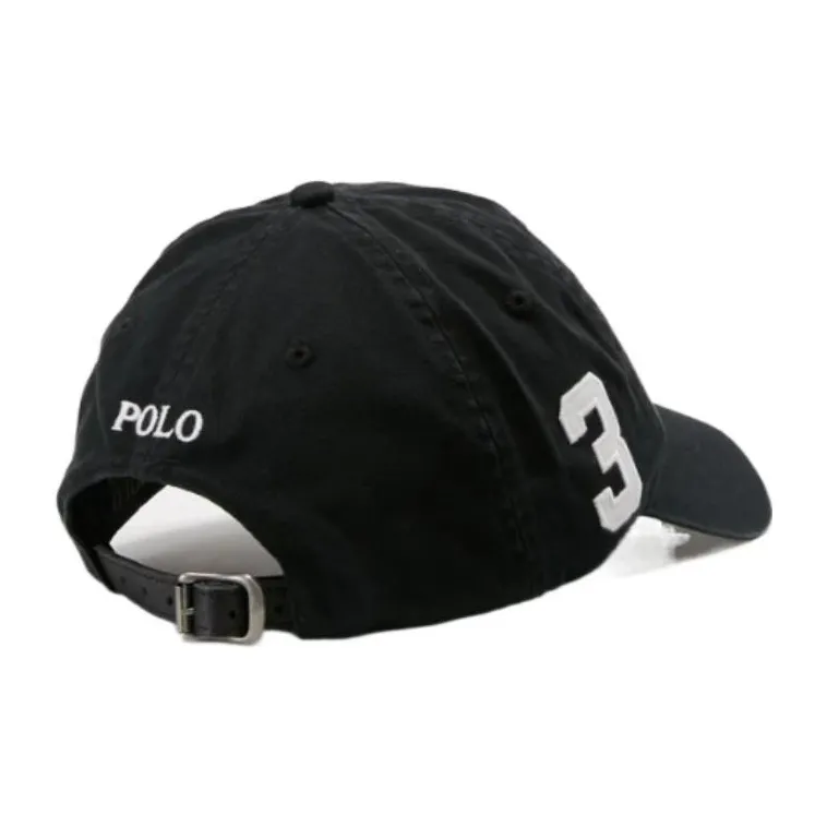 Polo Ralph Lauren Cotton Baseball Caps Men's Black-2