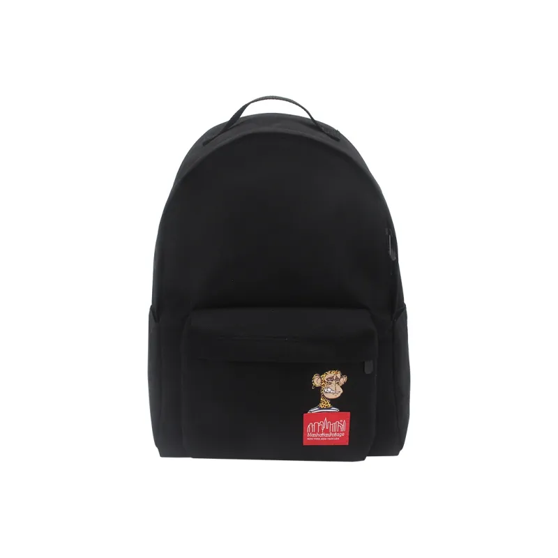 Manhattan Portage Cudu Fabric Backpack Medium Size Unisex Black-0