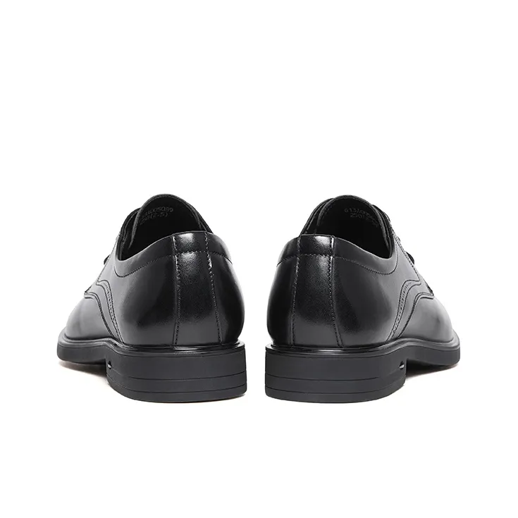 CAMEL Dress Shoes Men Low Top Black/Brown-4