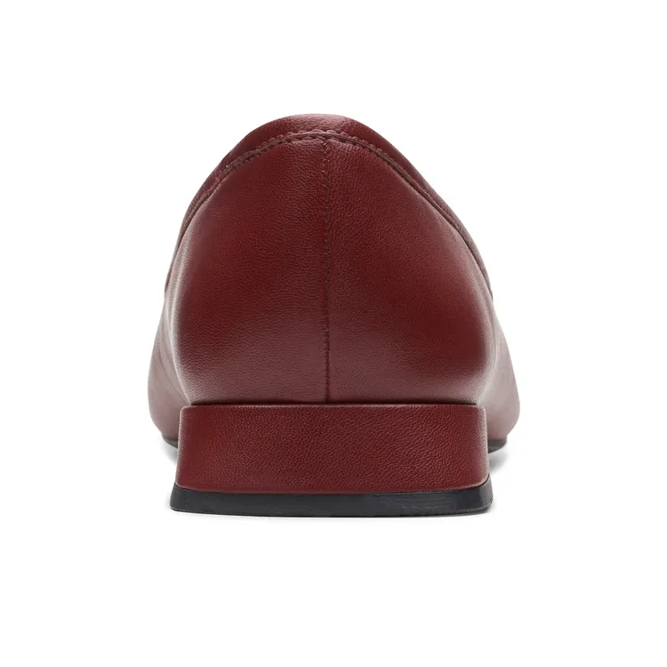 Clarks Casual Single Shoes Women's Dark Red-3