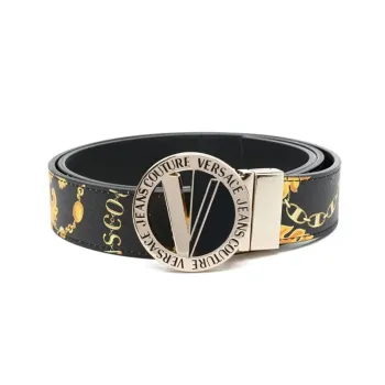 VERSACE JEANS COUTURE Leather Belts Men's Multicolor 