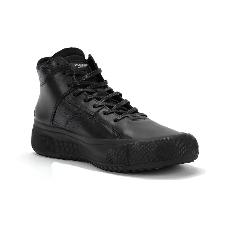 BRANDBLACK Capri Slip-Resistant Mid-Top Casual Shoes Men's Black-3