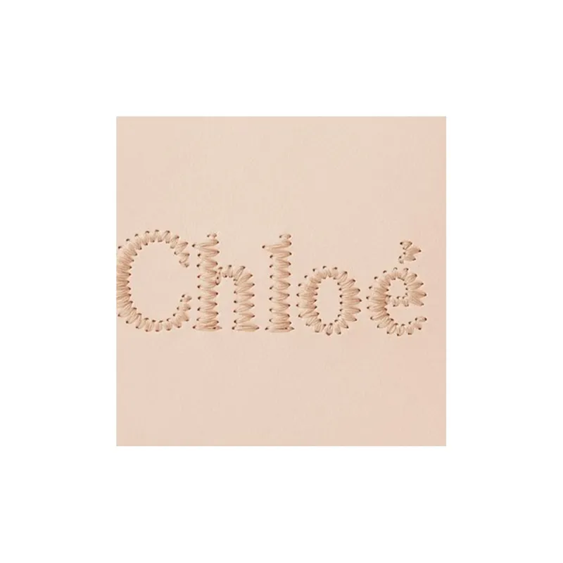 Chloe Bright Calfskin Wallet Women's Pink-3