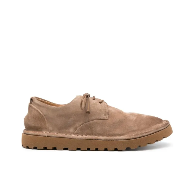 Marsèll Sancrispa Alta Pomice Suede Derby Shoes-1