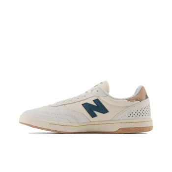 New Balance Numeric 440 Cushioning, Slip Resistant, And Abrasion Resistant Low Top Skateboard Shoes Men's Ecru, Green