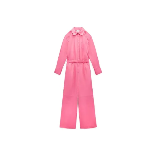 Barbie ZARA X Barbie Co-brand Jumpsuits Women's Pink