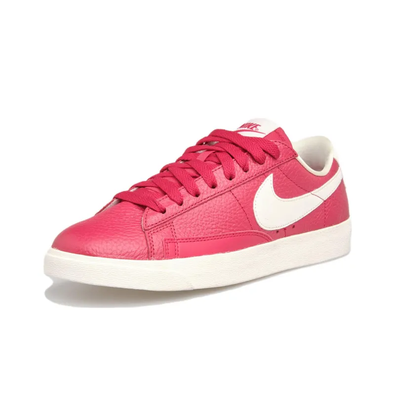 Nike Blazer Low Premium Slip-Resistant Coverage Low-Top Skateboard Shoes Women's Red White-2