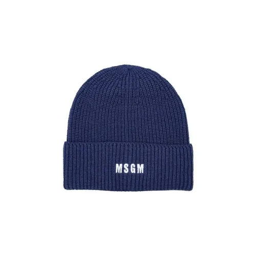 MSGM Beanies Men Blue