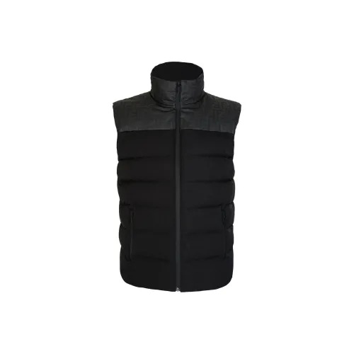 FENDI Vests Men Black