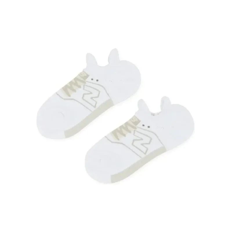 New Balance Ankle Socks Unisex White-0