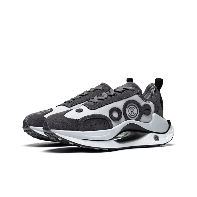 LiNing Jueying CRC Low Top Casual Shoes Men's Smoke Ink Gray-2