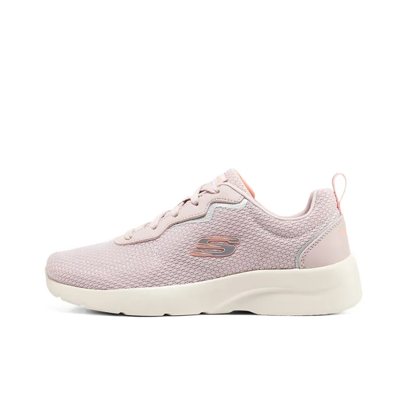 Skechers Dynamight 2.0 Cushioning Anti Slip Wear Resistant Breathability Low Top Casual Running Shoes Women's Pink-0