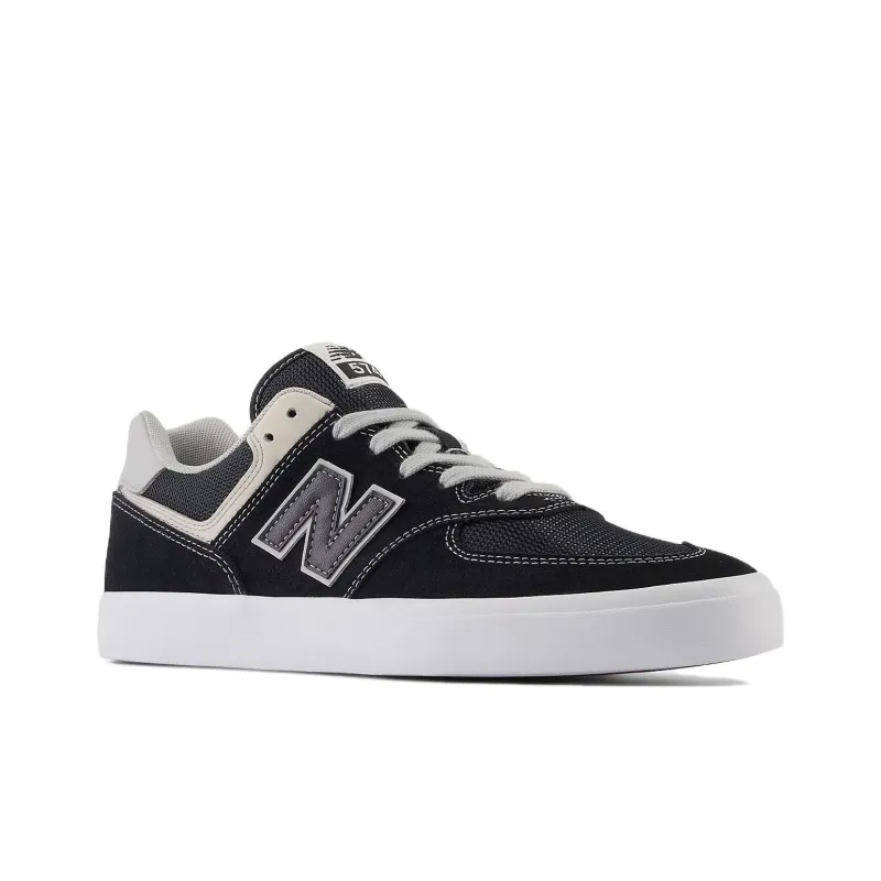 New Balance Numeric 574 Shoes 'Black White'-2