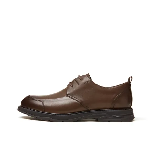 CAMEL Dress Shoes Men Low-Top
