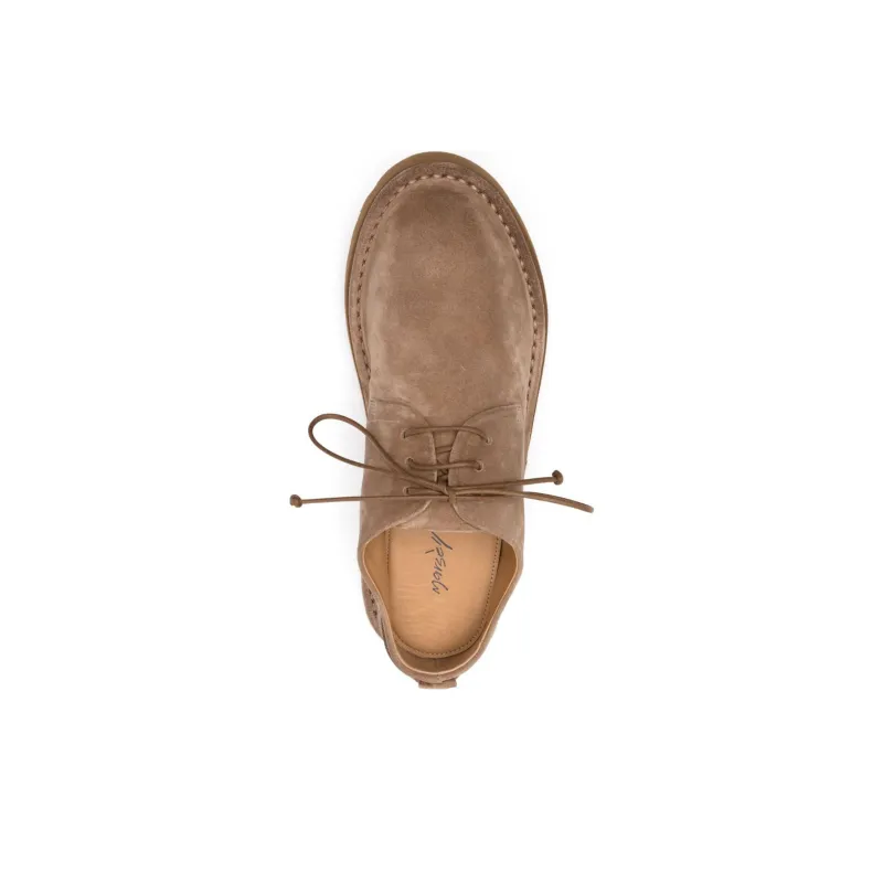 Marsèll Sancrispa Alta Pomice Suede Derby Shoes-4