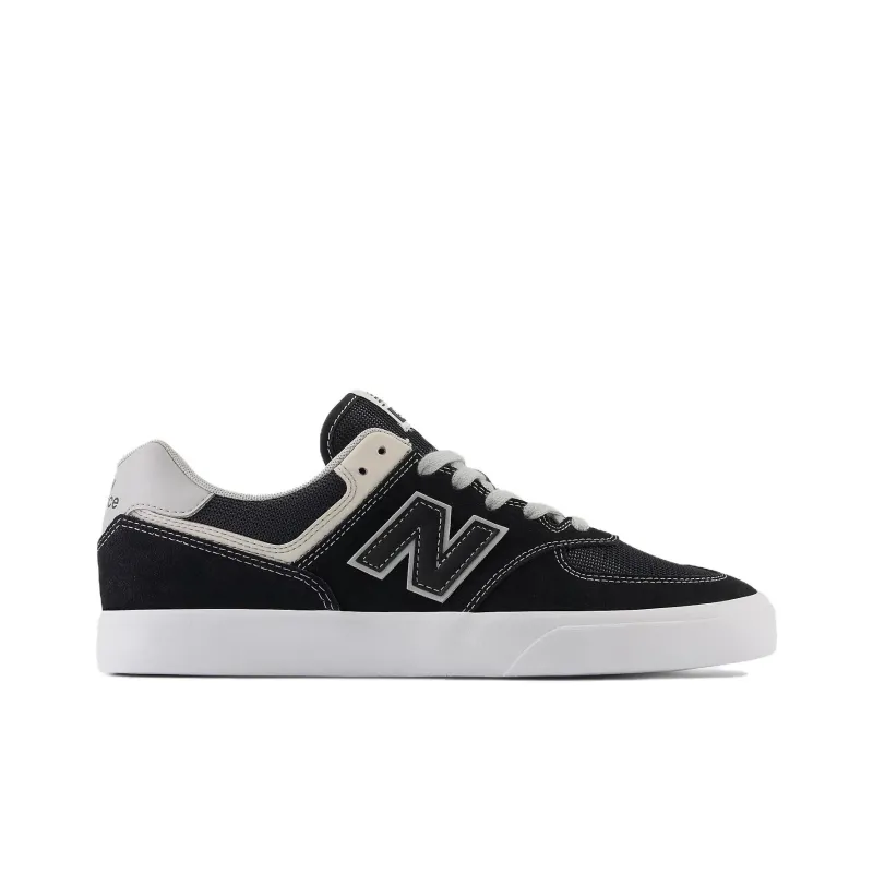 New Balance Numeric 574 Shoes 'Black White'-1