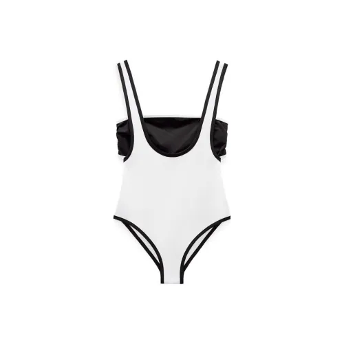 Barbie ZARA X Barbie Co-brand One-Piece Swimsuits Women's White