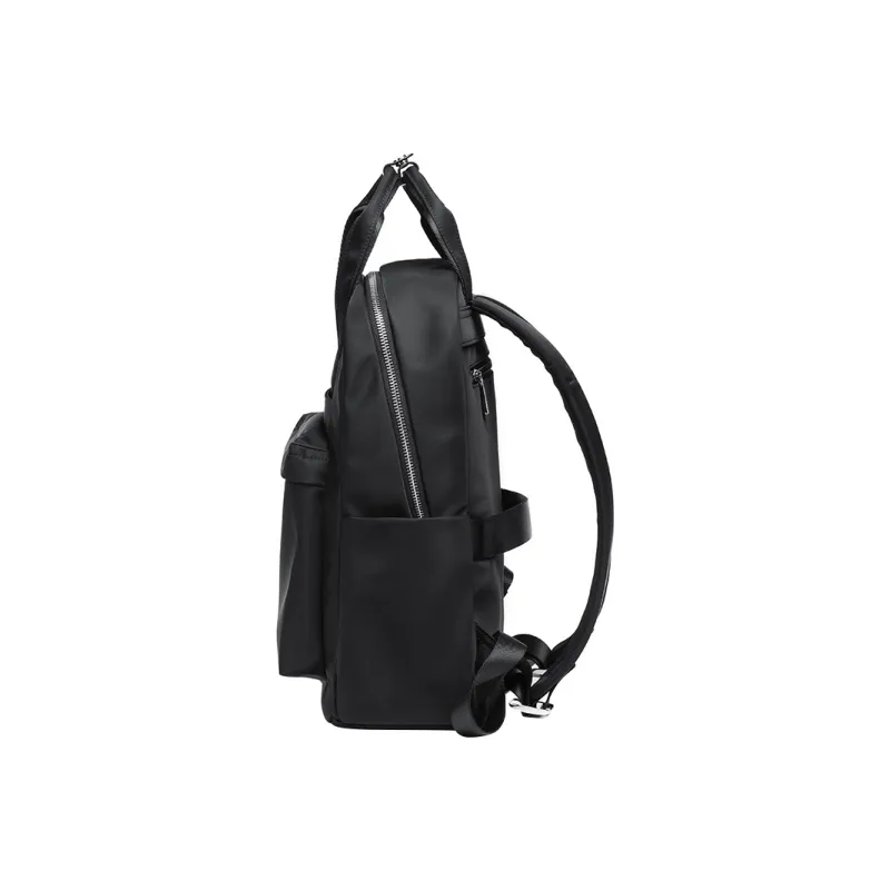 LEFF Fabric Backpack Large Size Women's Milk Tea Apricot-8