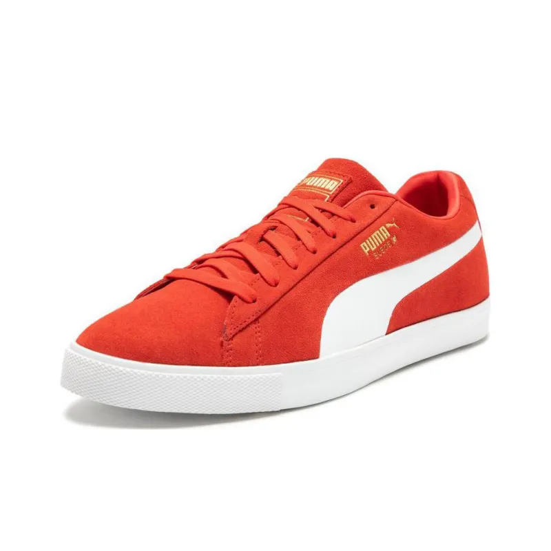 PUMA Fusion Suede For All Time Le Golf Shoes 'Red White'-3