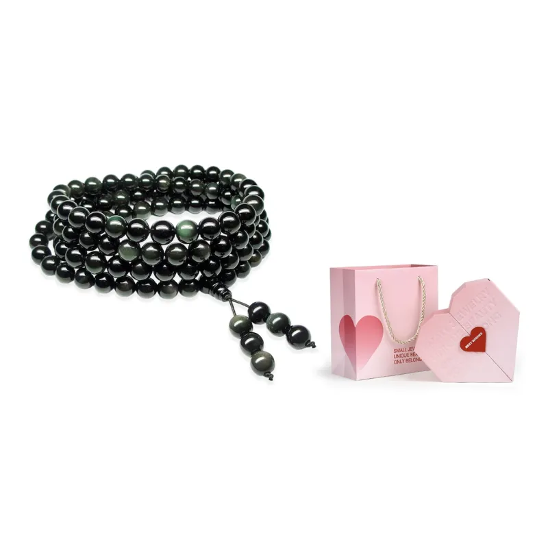 MISS TOOYA Obsidian Bracelets Unisex-10