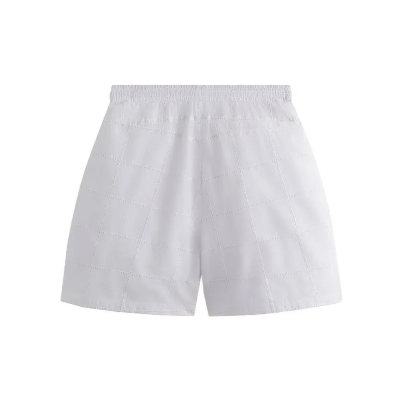 KITH Windowpane Eyelet Belmont Short-1