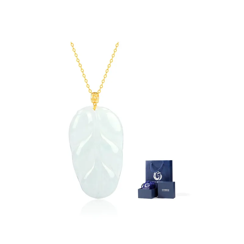 Yi Zhen Ge Glutinous Jade Jadeite Pendants Unisex-1