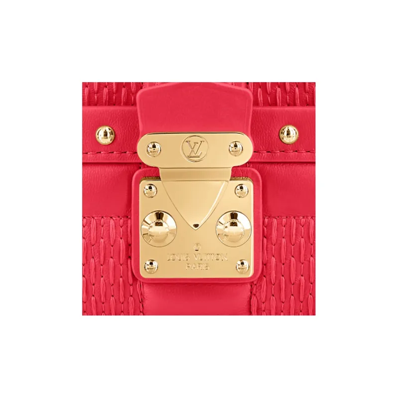 LOUIS VUITTON Trocadero Sheepskin Camera Bag Shoulder Bag Crossbody Bag Women's Peach Pink-4