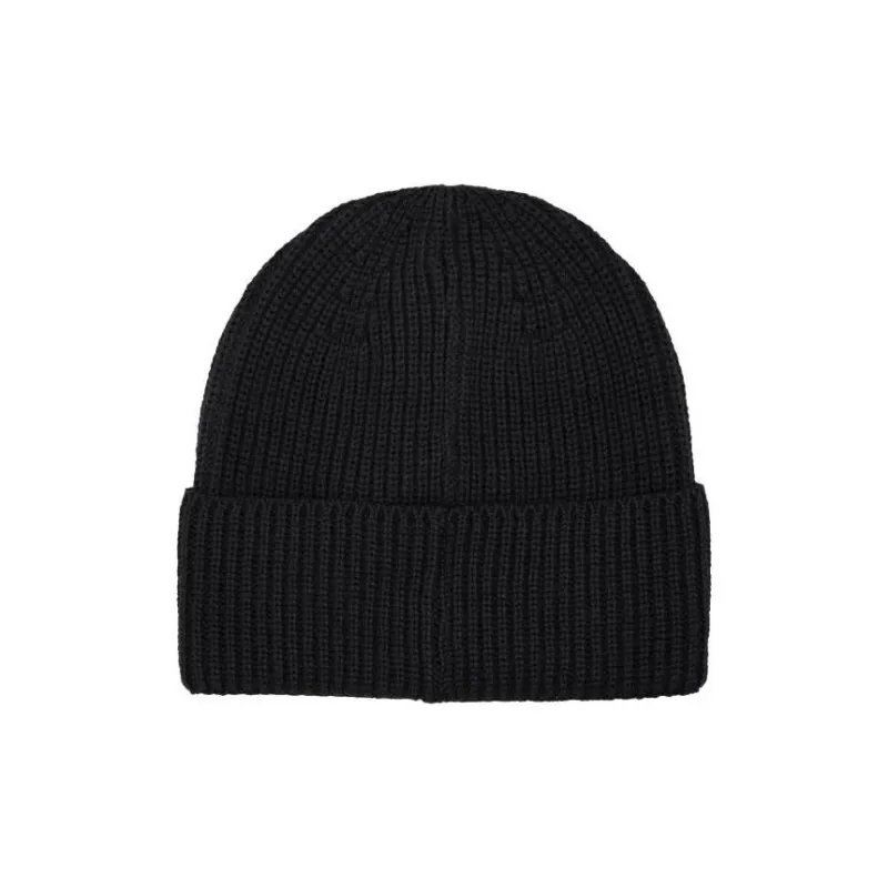 MSGM Logo embroidered Ribbed knit Beanie-1