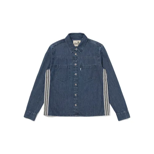 Levis SilverTab Series Shirts Women's Blue