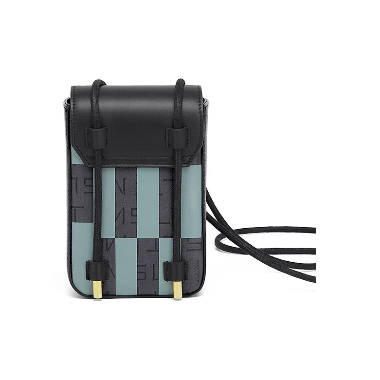 MashaLanti PVC Crossbody Bag Shoulder Bag Cell Phone Pouch Mini Women's Blue & Black/Coffee & Brown-12