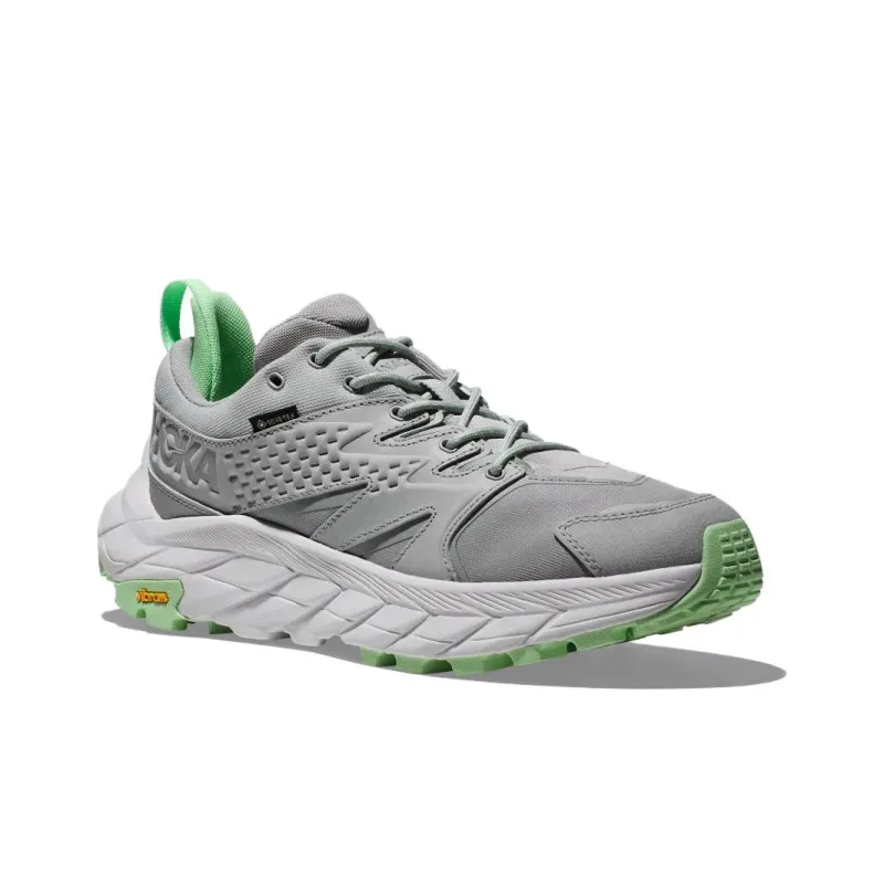 HOKA ONE ONE Anacapa Low GORE TEX 'Harbor Mist Lime Glow'-3
