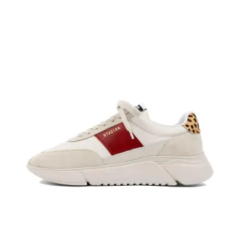 Axel Arigato Genesis Vintage Low Top Casual Shoes Women's Beige Red