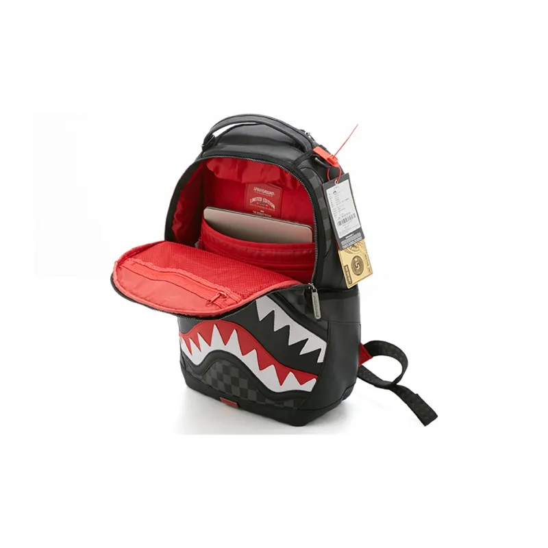 SPRAYGROUND PVC Backpack Large Size Unisex Black-5