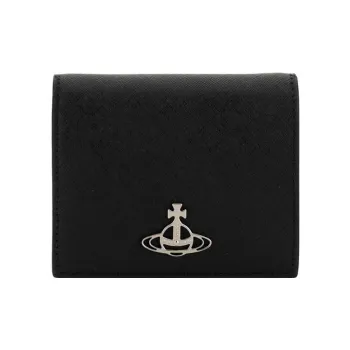 Vivienne Westwood Logo Plaque Bi-Fold Purse