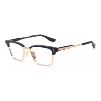 DITA Titanium Irregular Shape Eyeglass Frames Unisex Black