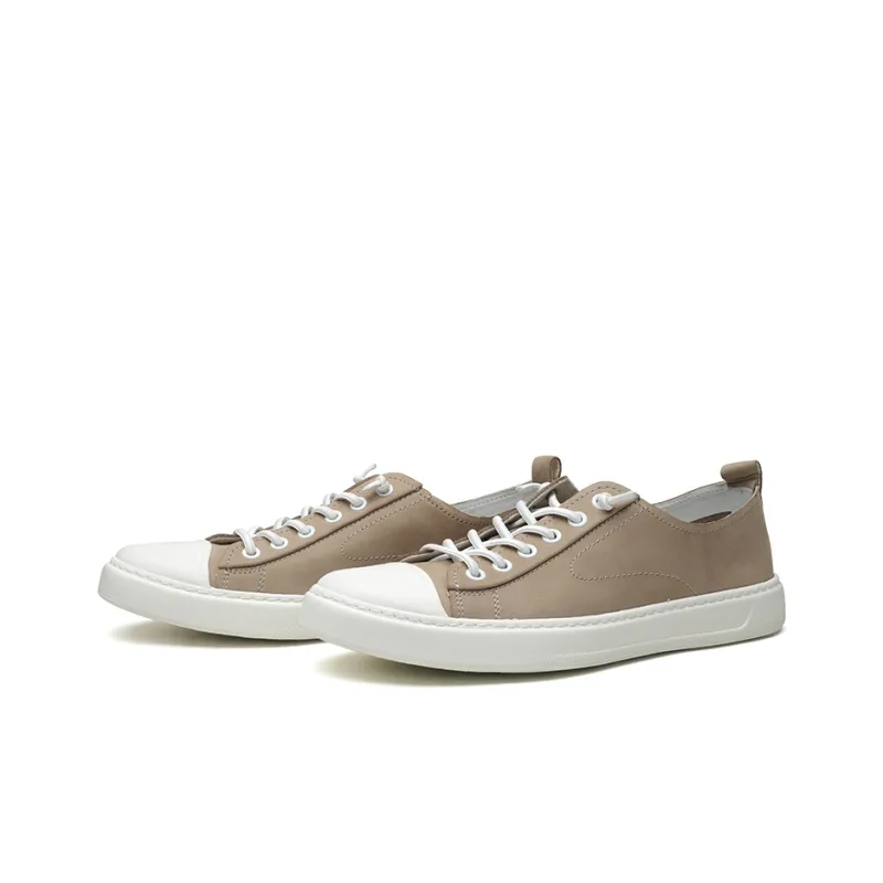 CHARRIOL Low-Top Skateboard Shoes Men's Light Gray-2