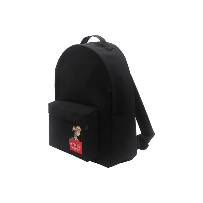 Manhattan Portage Cudu Fabric Backpack Medium Size Unisex Black-2