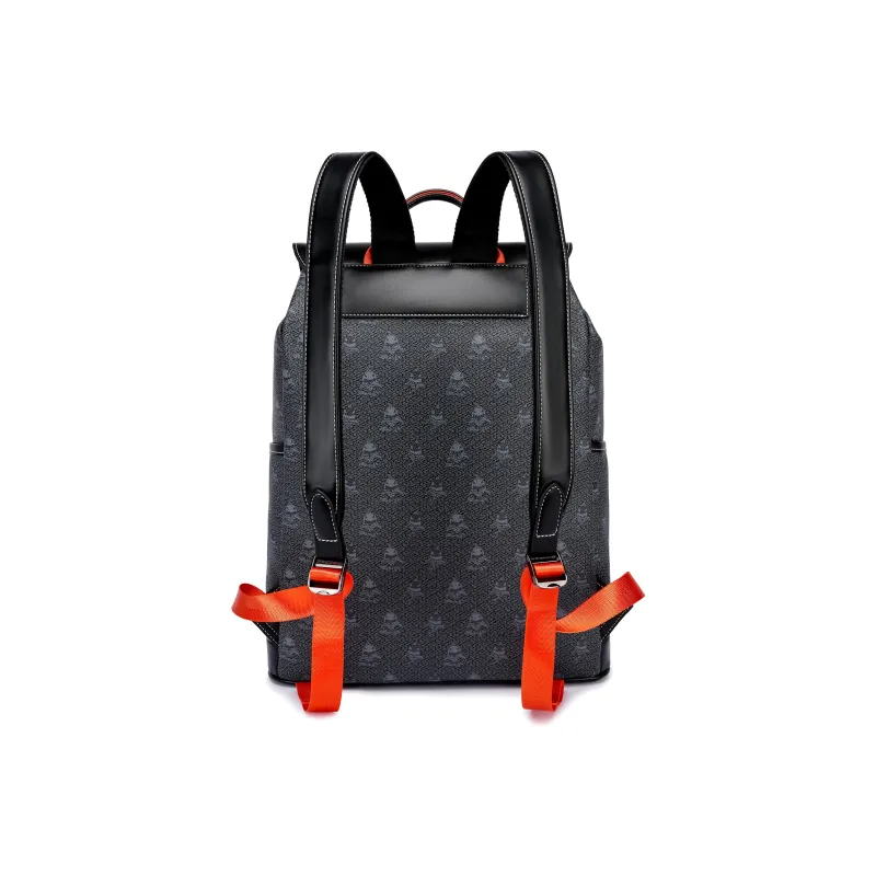 FAIRWHALE PVC Backpack Large Size Unisex Multicolor-3