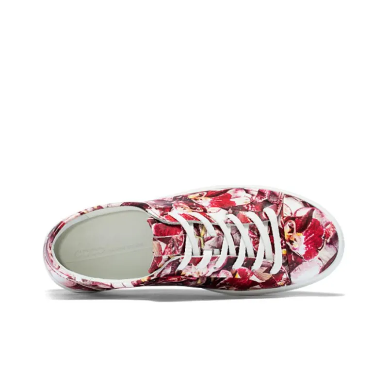 Ecco Low Top Skateboard Shoes Women's Multicolor-3