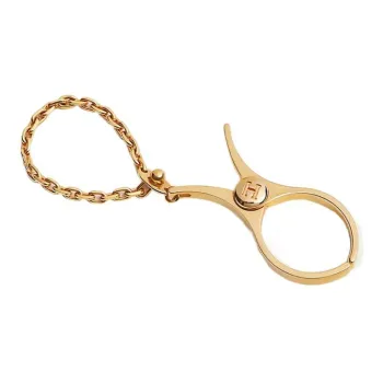 HERMES Filou Pendants Unisex Gold