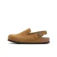 Yellow Brown Suede