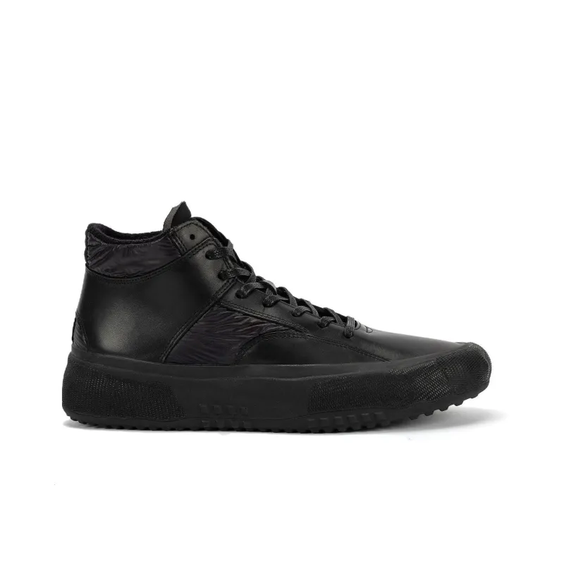BRANDBLACK Capri Slip-Resistant Mid-Top Casual Shoes Men's Black-1