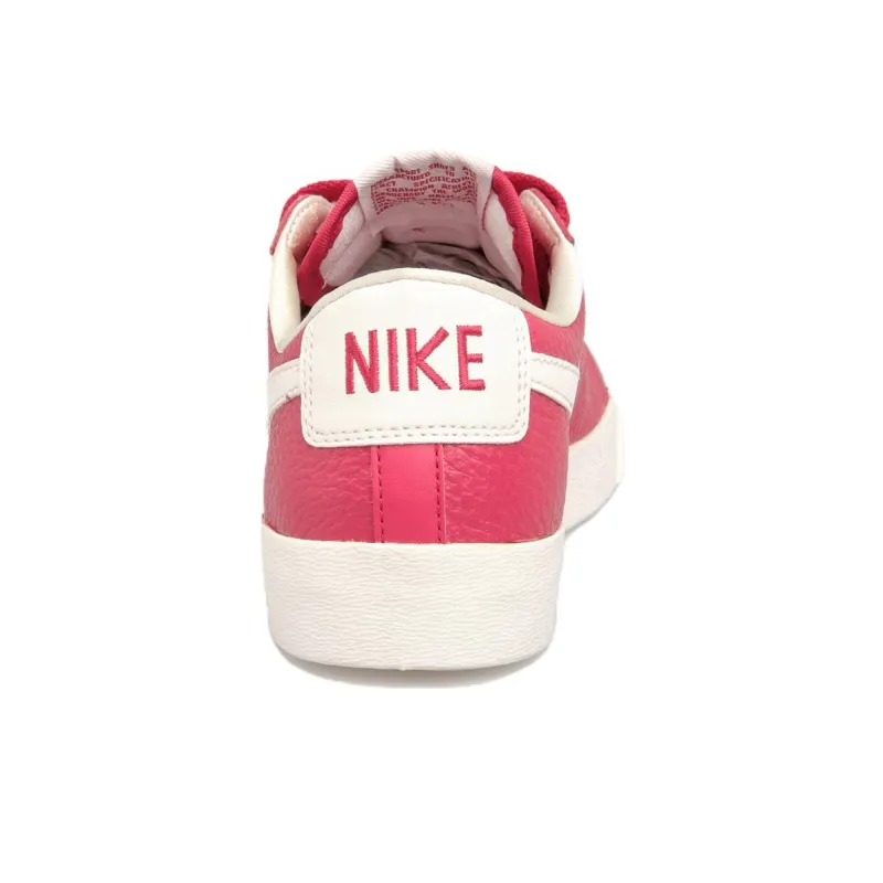 Nike Blazer Low Premium Slip-Resistant Coverage Low-Top Skateboard Shoes Women's Red White-4