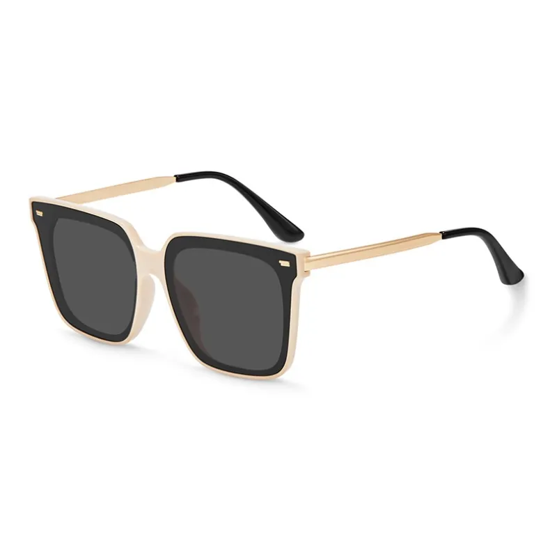 MUYKUY Square Sunglasses Unisex-5