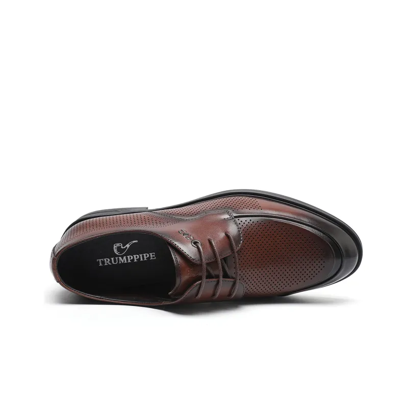 TRUMPPIPE Dress Shoes Men's Light Brown-3