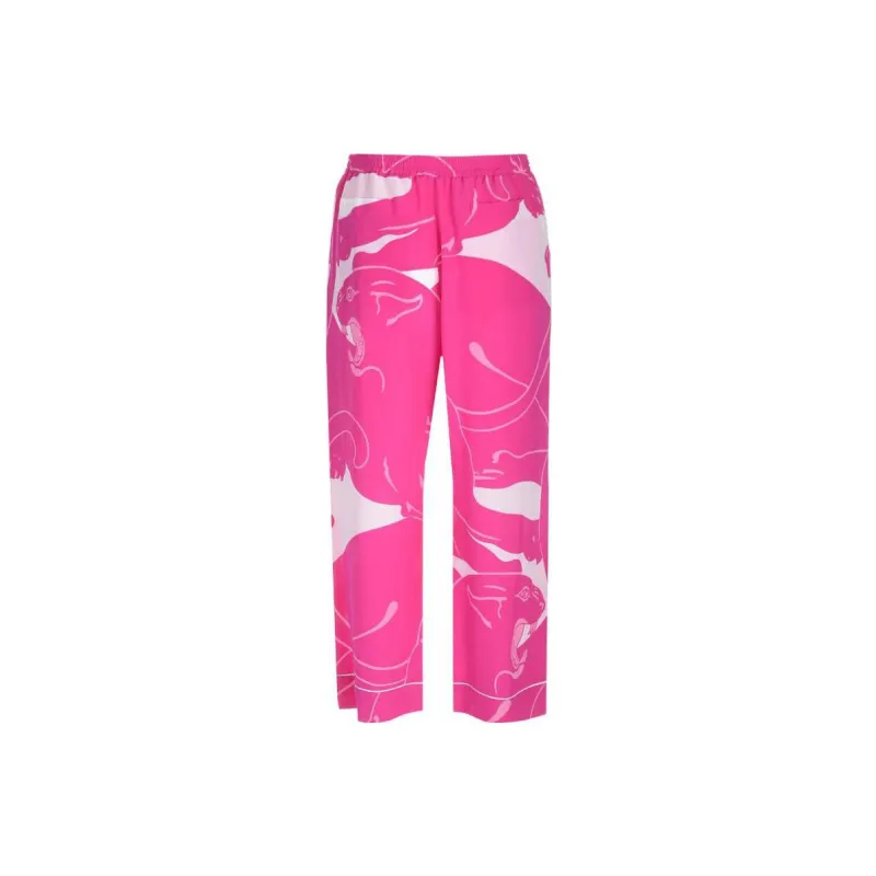 Valentino Casual Pants Women's Pink-1