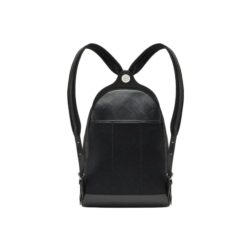 FENDI Calfskin Backpack Men's Black-2