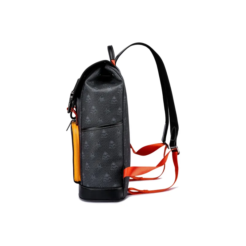 FAIRWHALE PVC Backpack Large Size Unisex Multicolor-2