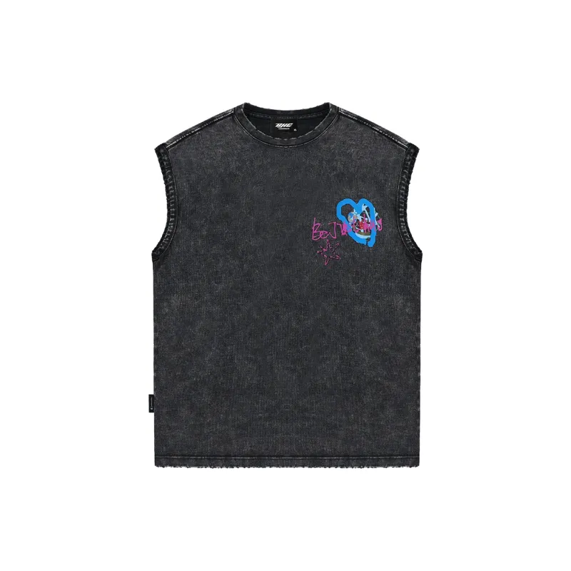 BJHG Tank Tops Unisex-5