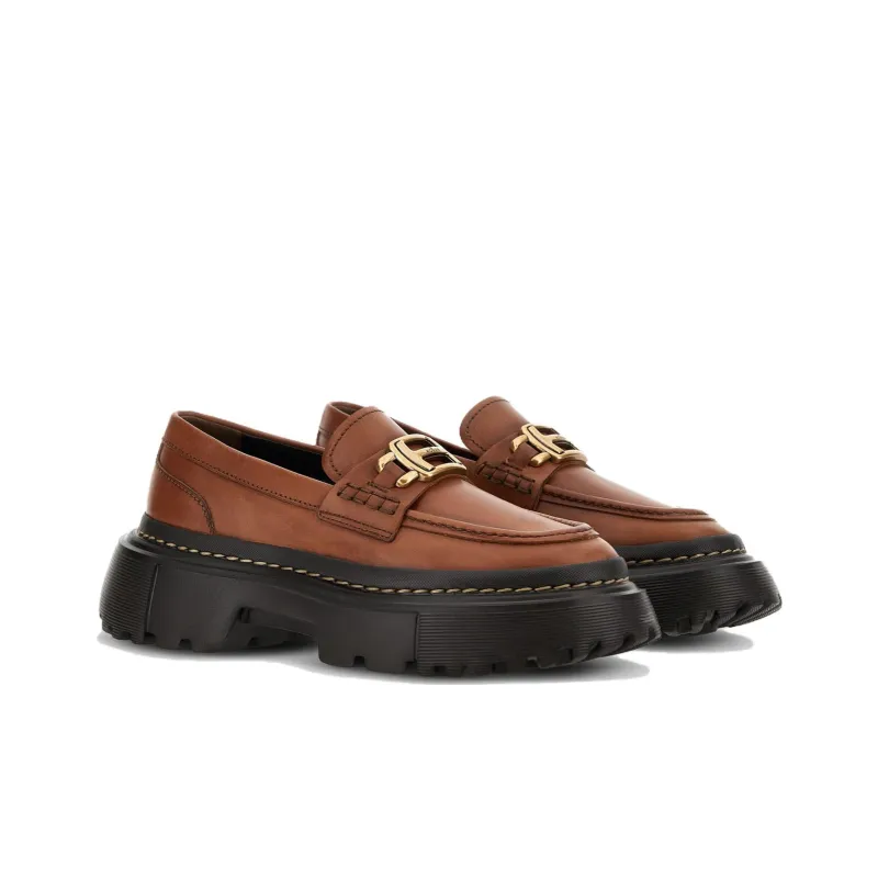 HOGAN H619 Slip On Loafers Women's-1